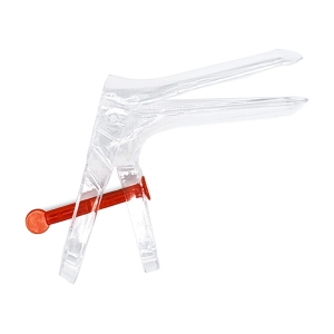 Specul Vaginal cu Opritor Central, de Unica Folosinta, Marime M, Serix, 1  buc/set, 100 set/BAX