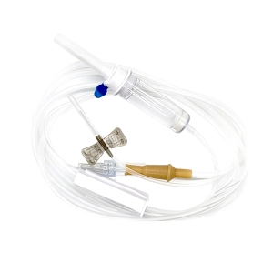 Set Perfuzie (Perfuzor) Steril cu Canula (Ac) Plastic, 150 cm, Microperfuzor (Ac cu Fluturas) 22G LL, Serix, 25  buc/set, 20 set/BAX