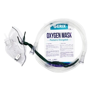 Masca de Oxigen Pediatrica, Sterila,Elongata, Serix, 1  buc/set, 100 set/BAX