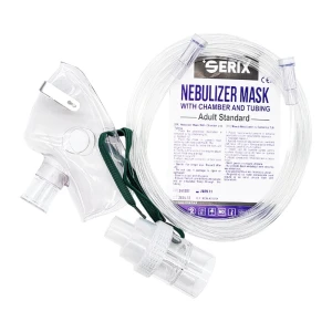 Masca de Oxigen cu Nebulizator, Adulti, Standard, Steril, Serix, 1  buc/set, 100 set/BAX