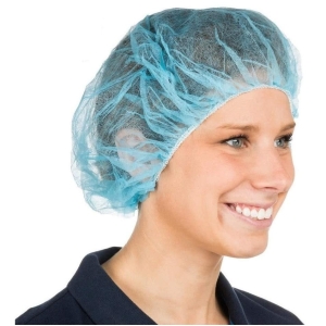 Bonete Albastre (Capeline), PP, Acoperitori Cap, 48 Cm, Serix, 100 buc/set, 20 set/BAX