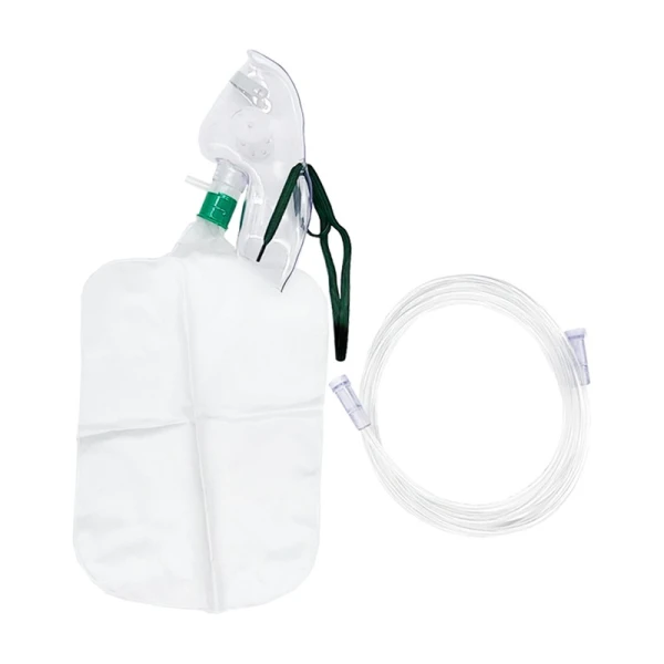 Masca de Oxigen Adulti cu Rezervor, Sterila, Elongata, Serix, 1 buc/set, 100 set/BAX