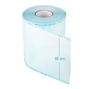 Rola Pungi Sterilizare Plata, 70 GR, 400mm x 200m, 2 role/BAX