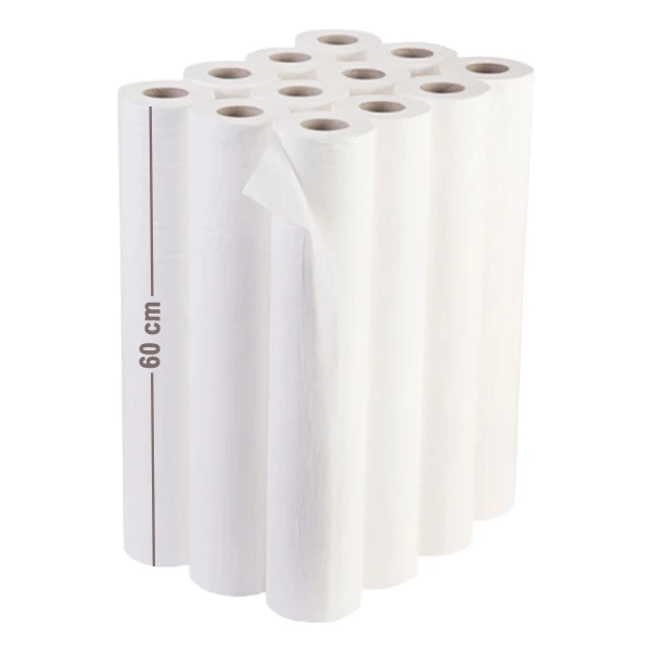 ps-44200 Role Medicale tip Cearceaf, 2 straturi, 60cm x 50m, Serix, 12 role/set,