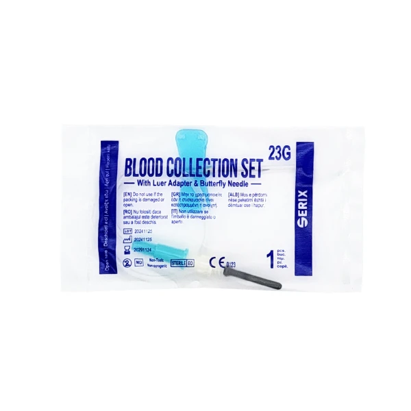 Ace Recoltare Sange, tip Fluturas, 23G, Serix, 100 buc, 100 buc/set, 20 set/BAX