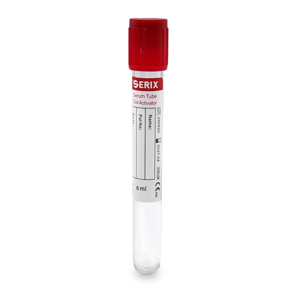 ps-44384 Vacutainer Biochimie 6ml cu Clot Activator, PET, Dop Rosu, Serix, 100 buc/set, 12 set/BAX