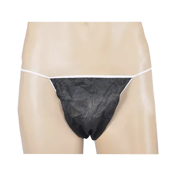 Lenjerie intima ( chiloti ) de unica folosinta Barbati, PP, Black, Serix, 100 buc/set, 10 set/BAX