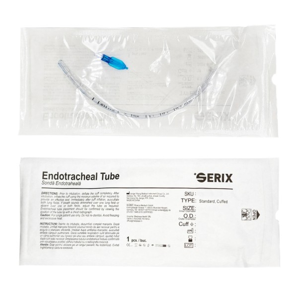 ps-44986 Sonda Endotraheala IOT cu balonas, D.I. (mm) 4.0, Serix, 25 buc/set, 8 set/BAX