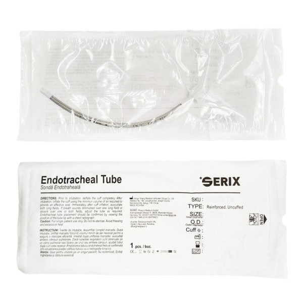 ps-45044 Sonda Endotraheala Flexometalica fara balonas, D.I. (mm) 3.0, Serix, 25 buc/set, 8 set/BAX
