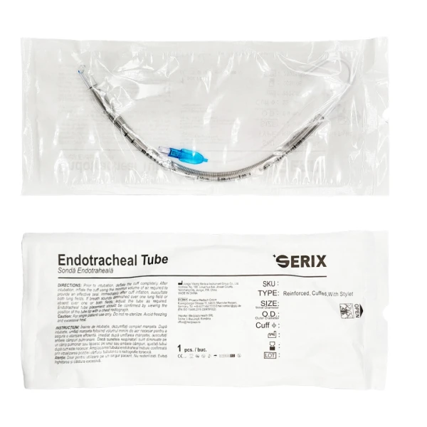 ps-45054 Sonda Endotraheala Flexometalica cu balonas si mandren, D.I. (mm) 5.0, Serix, 25 buc/set, 8 set/BAX