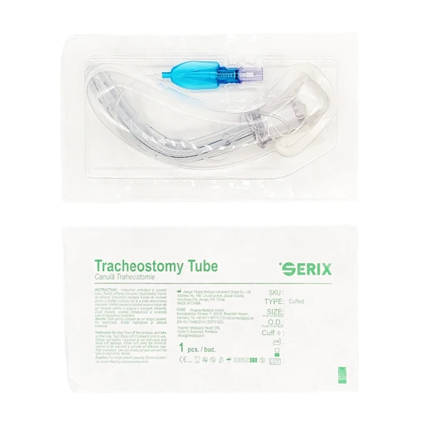 ps-45071 Canula Traheostomie cu balonas, marime 6.5, Serix, 10 buc/set, 10 set/BAX