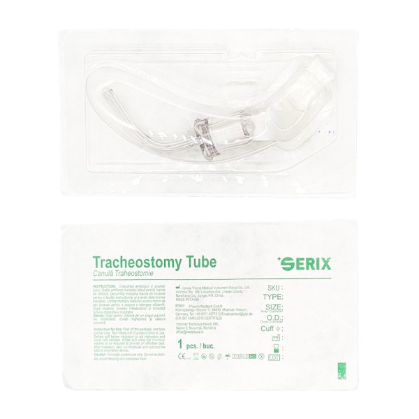 ps-45082 Canula Traheostomie fara balonas, marime 4.5, Serix, 10 buc/set, 10 set/BAX